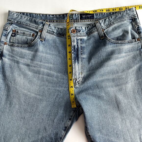 AG Adriano Goldschmied The Everett Men's Straight Jeans 38/34 - Picture 15 of 16